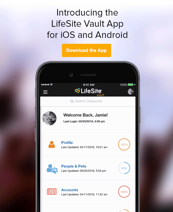LifeSite Vault Mobile 2.0 – Access, Upload, and Collaborate from your phone