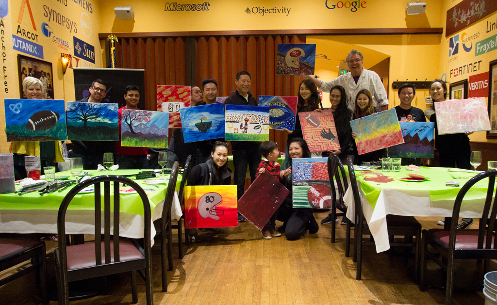 Team LifeSite Paint Night